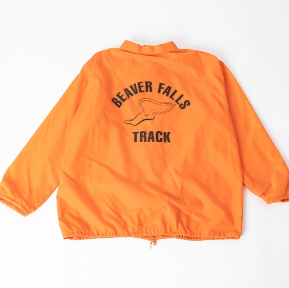 Vintage Beaver Falls Pittsburgh High School Track and Field Coaches Jacket XXL